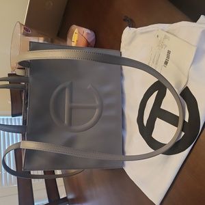 Medium Telfar Shopping bag Grey